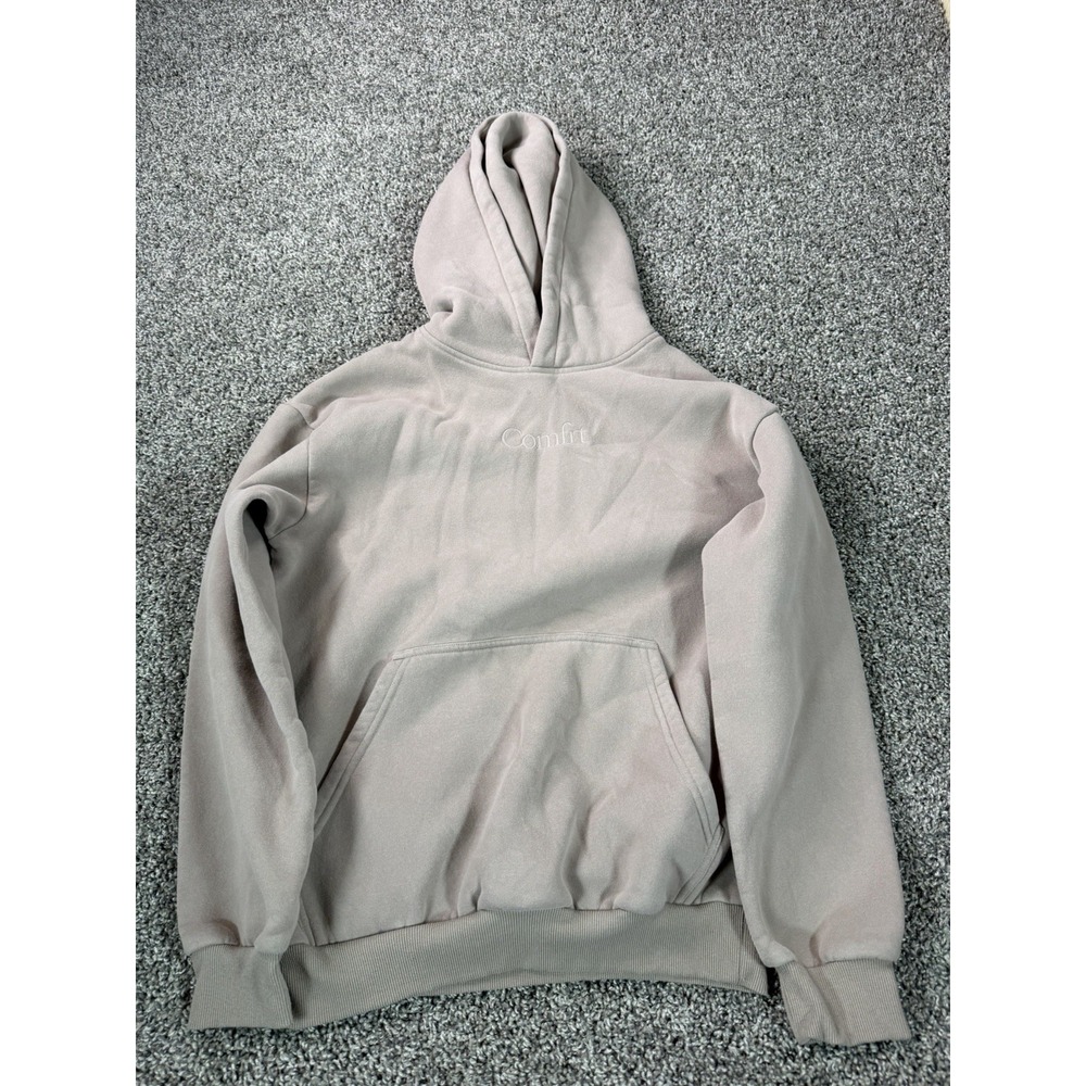 Comfrt Pullover Hoodie Women's Size Small Beige
